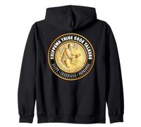 Fond du Lac Banda del Lago Superior Chippewa Tribe Code Talker Sudadera con Capucha