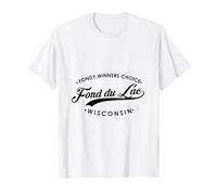 Fond Du Lac WI Fondy para Hombres y Mujeres. Camiseta