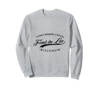 Fond Du Lac WI Fondy para Hombres y Mujeres. Sudadera
