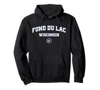 Fond du Lac Wisconsin (Wisconsin) Sudadera con Capucha