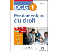 Fondamentaux du droit DCG 1: 28 fiches de révision pour réussir l'épreuve
