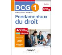 Fondamentaux du droit DCG 1: 32 fiches de révision pour réussir l'épreuve
