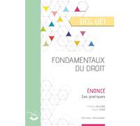 Fondamentaux du droit DCG UE1: Enoncé