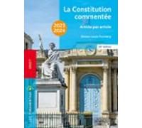 Fondamentaux - La Constitution Commentée 2023-2024 (ebook)