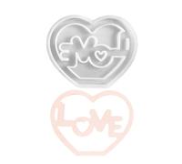 Fondant Formen Silikon - Fondant Silikonform - Fondantformen | Silikonform Zum Muttertag | Lebensmittelechte Herzform Für Frauen, Freunde, Zuhause, Liebe, Geburtstage, Fiestas, Büros
