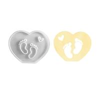 Fondant Molds, Mothers Day Silicone Mold, Food-Grade Heart Craft Tool for Baking Decoration, Creative Postre Shaping Accessory for Special Celebrations and Gift Making