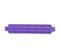 Fondant Rolling Pin | Food - Grade Plastic Embossing Roller for Cakes/Cookies/Desserts | Cake Decorating Supplies with Exquisite Patterns | Easy Maintain Baking Tool (No. 13 purple short handle)