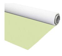 Fondart - Telón de Fondo para Fotografía y Video, Fondo Fotográfico Profesional Reversible, Verde Claro - Blanco, 150 x 505 cm