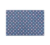 Fondo Azul Marino con Puntos de crayón, Rompecabezas de 1000 Piezas, Rompecabezas de Madera para Toda la Familia, decoración de Pared para Adultos y Adolescentes.