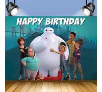 Fondo de cumpleaños de Big Hero 6, 94 71 pulgadas