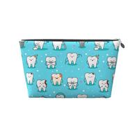 Fondo de Dientes, Bolsa de artículos de tocador Bolsa de Maquillaje Bolsa de cosméticos Bolsa de artículos de tocador de Viaje portátil
