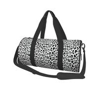 Fondo De Diseño De Patrones Sin Fisuras De Leopardo, Bolsa de Viaje de Gran Capacidad, Bolso Redondo, Bolsa de Viaje Deportiva, Bolsa de Mano, Bolsa de Fitness