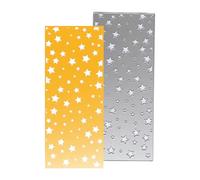 Fondo de estrella Troqueles de corte de metal Plantillas Moldes Plantillas de relieve Troqueladas para álbumes de recortes Fabricación de tarjetas Decoración Corte de metal Corte de fondo de estrella