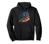 Fondo De Finisher Insignia Corredor Lento Sudadera con Capucha