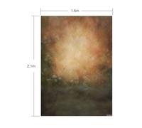 Fondo de fotografía Andoer de 1,5 x 2,1 m/5 x 7 pies con diseño de flores para estudio fotográfico con