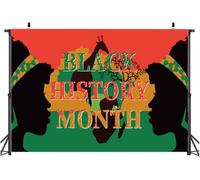 Fondo de fotografía de 1,5 x 1 m para el mes Black History Month