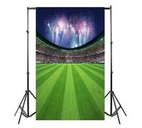 Fondo de Fotografía de Campo de Fútbol 90x150cm de Tela | Pictorial Cloth, sin Costuras Arrugas, para Photographing y Photo Shoot