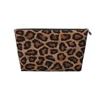 Fondo De Leopardo Guepardo Fresco, Bolsa de artículos de tocador Bolsa de Maquillaje Bolsa de cosméticos Bolsa de artículos de tocador de Viaje portátil