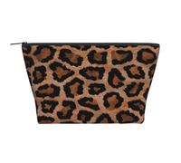 Fondo De Leopardo Guepardo Fresco, Bolsa de artículos de tocador Bolsa de Maquillaje Bolsa de cosméticos Bolsa de artículos de tocador de Viaje portátil