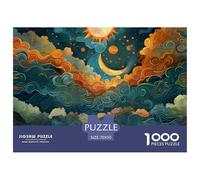 Fondo de Pantalla con un Sol amarillo1000 Piece Puzzle for Adults, Every Piece Is Unique, Softclick Technology Means Pieces Fit Together Perfectly 70x50cm/1000pcs