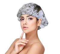 Fondo de pantalla de Sheltie de invierno,Gorro de dormir de satén para adultos - Gorro de dormir elástico para mujer, cubrecabello nocturno