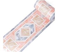 Fondo de pantalla fronteras, Cenefa de PVC autoadhesiva. Adhesivo Cintura Habitación Floral Multicolor 10 M 1 cm(9)