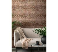 A.S. Création papel pintado de papel Authentic walls beige marrón rojo 10,05 m x 0,53 m 302191
