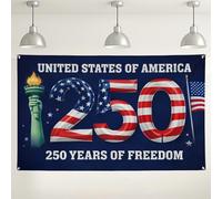 Fondo de pared de libertad patriótica, estrellas y rayas, decoración de fiesta vintage, fondo de fotografía del Día de la Independencia de Estados Unidos para celebraciones y eventos, 71 x 43 pulgadas