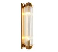 Fondo de sala de estar de cristal simple Iluminación de pared Aplique de pared Postmoderno nórdico Aplique Luces de pared Girar y transformar Forma Luces de pared Base E14 Lámpara de pared de dormitor