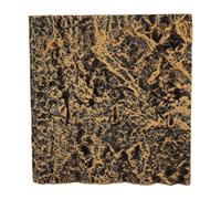 Fondo de terrario de Roca, Panel de Fondo para Tanque de Reptiles, Tablero de Escalada de hábitat de PU de Alta simulación con Textura Clara para acuarios de Selva Tropical o (17,5 * 16,5 cm)