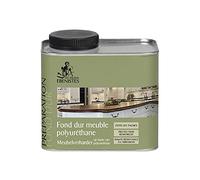 Fondo duro para muebles con poliuretano Lakeone sobre madera nueva: superficies lijadas, sin polvo y secas. - 450 ml -