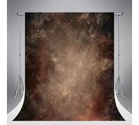 Fondo fotográfico Abstracto Kate de 6.5x10ft/2x3m con Textura Vintage Fondo marrón para Estudio fotográfico Esquema de Color Oscuro Accesorios para Fiestas de cumpleaños