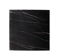 Fondo fotográfico de 40CM, Tablero Fondo PVC Grano veteado Madera for Estudio, Impermeable for fotografía Productos para Estudios FotográFicos(Black)