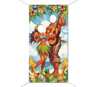 Fondo fotográfico de danza hawaiana 180x90cm