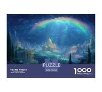 Fondo Marino Ruinas Puzzle 1000 Piezas Juego de Reto Adultos y Mayores de 12 años Puzzle Creativo Juego Educativo Familiar Antiestrés 70x50cm