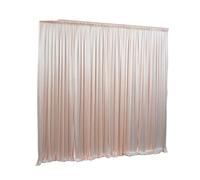 Fondo para Bodas Ice Silk Chiffon Wedding Backdrop Panels, Party Drape Hanging Curtains(Color 4,3x1.5m)