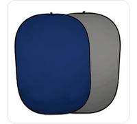 Fondo Plegable Ultralyt Chroma Key Azul-Gris de 120x180cm