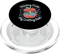 Fondos de Enseñanza Mi Deuda de Elaboración Maestro Instructor de Escuela PopSockets PopGrip para MagSafe