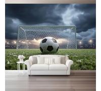 Fondos de pantalla con imágenes panorámicas Moderno Elementos De Fútbol Portería Decoración de pared decorativa para el dormitorio del hogar 200 x 140 cm para decoración papel tapiz multiusos Vistoso