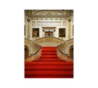 Fondos fotográficos de vinilo con diseño de castillo, 5x7 pies, para bodas y bodas. Accesorios de lujo para fotografía.