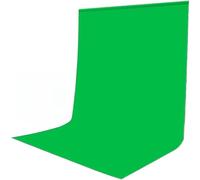 Fondos Fotográficos Greenscreen 3x6m, Bonvvie Pantalla Croma Verde Resistente a Las Arrugas Fondo de Muselina para Estudio de Video fotográfico, TV, Youtube, Reuniones en Línea