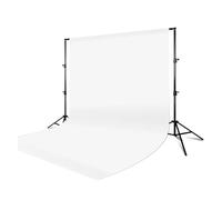 Fondos para Fotografia Fondo de fotografía de Color Blanco sólido Material de Vinilo Producto Retrato Fondo de Video Accesorio de Estudio fotográfico DIY(Polyester 120x180cm)