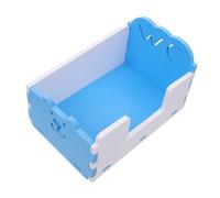 FONDOTIN 1 Pc baño de hámster bañera para Animales pequeños baño de Conejillo de Indias pequeño baño para Mascotas pequeña Mascota Oso Dorado Lavabo del Inodoro vajilla Calentador de Cama