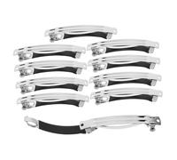 FONDOTIN 10 Clips Metálicos Pelo para Niñas y Mujeres, Accesorios Cabello Resistentes Deformación, Uso Multifuncional para Manualidades y Peinados Diarios
