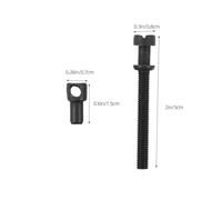 FONDOTIN 10 Juegos De Tornillos De Ajuste Para Motosierra Eléctrica Herramienta De Ajuste De Cadena Tensor De Cadena De Repuesto Tornillo Ajustador De Tensión