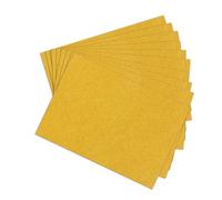 FONDOTIN 10 Piezas Cartulina con Purpurina Dorada para Manualidades DIY Papel Brillante para Tarjetas y Scrapbooking Resistente y Fácil de Cortar