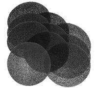 FONDOTIN 10 piezas Filtros de Activado para Compostera Unidades Almohadillas Filtrantes Reutilizables para Aire Fresco Cubos de Basura y Desodorización