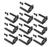 FONDOTIN 10 Piezas Soporte Teléfono Selfie Stick U Clamp Giratorio Estable para Actividades al Aire y Reuniones