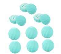 FONDOTIN 10 Piezas Unidades Estuche Plástico Esfera Bálsamo Labial Recargable Contenedor Cosmético para Mujeres Niñas Práctico