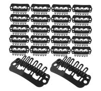 FONDOTIN 100 piezas Clips para Peluca U Forma Metálicos Ligeros y Firmes Sujetadores para Extensiones y Postizos para Mujer Bodas y Fiestas